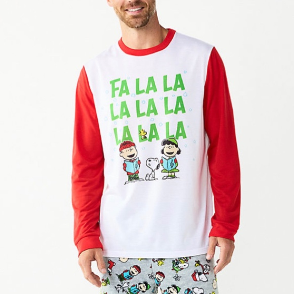 Peanuts pajama shirt